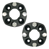02 Pçs Adaptador De Roda Gol 4x100mm P 4x108mm 28mm Cpf