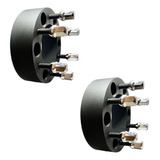 02 Pçs Espaçador De Roda Troller D10 C10 6x139 7mm 25mm