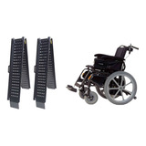 02 Rampas Degrau cadeira De Rodas Motorizada Ra 2400 165 Ac