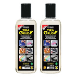 02 Removedores De Etiqueta Tira Grude Cola Chiclete 240ml