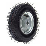 02 Rodas Pneumáticas 250x4 Ou 8x2 Carrinho Carga Carreta
