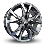 02 Rodas Toyota Yaris Etios Aro15 4x100 2 Unid bicos S215