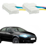 02 Soquete Plug Conector Lanterna Traseira Fiat Stilo