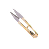 02 Tesouras Arremate Metal Acabamento Costura Bordado Crochê
