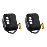 02 Unid Controle Remoto Ecp Key 433mhz Original C Bateria