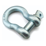 02un Manilha Curva Corpo 1 3 8 Pino 1 1 2 13 5ton Aço Alloy