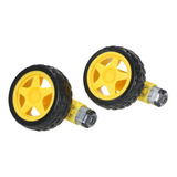 02x Roda Pneu Motor Dc 3