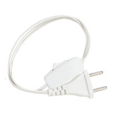 03 Fios Rabicho 1,2mt C/ Interruptor Meio Fio P/ Abajur