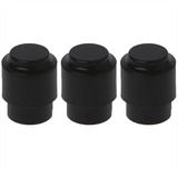 03 Knobs Preto Para Chave Seletora