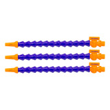 03 Mangueira Flexível Refrigeração Fresa, Torno Cnc 3/8 X 300mm 