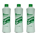 03 Removedor De Esmalte Lutex Ap Eco 5cinco 500ml