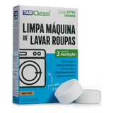 03 Tabletes Limpa Maquina De Lavar