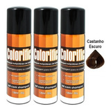 03 Tinta Pigmentacao Barba Cabelo Colorific Castanho Escuro