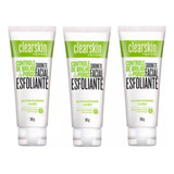 03 Un. Sabonete Facial Esfoliante Clearskin 60g - Avon