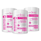 03 Btx Capilar Desarma Cabelo Perfeito 1kg