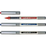 03 Canetas Eye Fine Uniball 0 7mm Ub 157 Tinta Prova D água