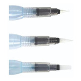 03 Canetas Pincel 3 Tamanhos P M G Aquarela Water Brush