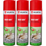 03 Desengripante Rost Off Wurth Micro Óleo Lubrificante Wd