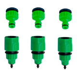 03 Engate Rápido Saída Micro Tubo 4mm 03 Bico 1 2 3 4