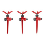 03 Irrigador Aspersor Espiga 3 Jatos Giratório 954 Nove54
