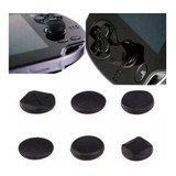 03 Pares Grip Borracha Silicone Analógico Ps Vita Ps V