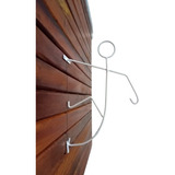03 Suportes Ganchos Cor Branco Plantas Flores Vasos Jardim