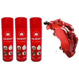 03 Tinta Spray Alta Temperatura Vermelho Motor Pinça 600 c