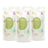 03 Unidades Sabonete Liquido Glicerinado Mamãe Bebê natur