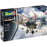 03907 Revell Escala 1 48 Avião British S e 5a Lacrado