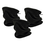 03x Cachecol Gola Touca Balaclava Pescoço Frio Intenso Vento