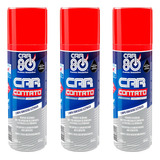 03x Limpa Contato Elétrico Spray Eletronico 300ml Car80