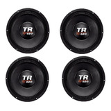 04 Auto Falante Woofer Triton Tr-620 Rms 4 Ou 8 Ohms 12 Pol