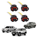 04 Conector Plug Do Bico Injetor Diesel S10 Blazer 2.8 Mwm