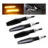 04 Piscas Led Seta Moto Lander Ybr 125 Crosser Xtz 125 250