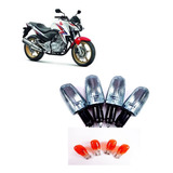 04 Piscas Seta Modelo Fume Mod Xre 300 Cb 300 Cbx Twister