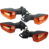 04 Piscas Seta Modelo Suzuki Yes 125 Laranja Primeira Linha