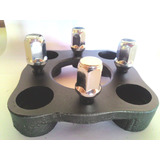 04 Adaptador De Roda Fusca 4 Furos 4x130mm P 4x100mm Prcr
