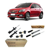 04 Amortecedor Diant Tras Original Monroe Kit s Gm Agile