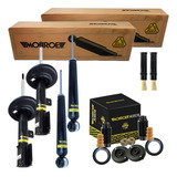 04 Amortecedor Dianteiro Traseiro Monroe Kit 308 408 C4 Thp