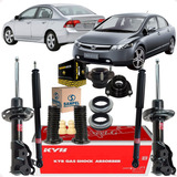 04 Amortecedor Kayaba Honda Civic 2007 A 2012 Kit E Coxins