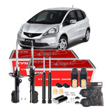 04 Amortecedor Kayaba Honda Fit 2003 Ate 2008 C kits