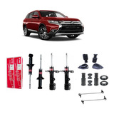 04 Amortecedor Kit Batente Bieleta New Outlander 2014 Kyb