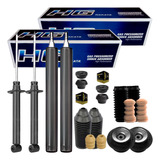 04 Amortecedores Gol G2 G3 G4 Nakata Com Kit Batente E Coifa