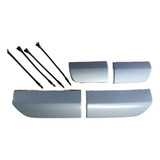 04 Capa Tampa Lateral Spoiler Saveiro Cross G5 g6 Prateada
