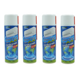 04 Espuma Spray Para Limpeza De Ar Condicionado Ar Da Terra