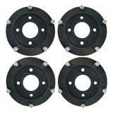 04 Pçs Adaptador De Roda De Fusca 4 F 4x130mm P 5x205mm Cro