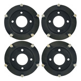04 Pçs Adaptador De Roda De Fusca 4 F 4x130mm P 5x205mm Cro