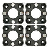 04 Pçs Adaptador Roda Fusca 4 Furos 4x130mm P 4x100m Cpf