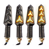 04 Pisca Led Seta Esportivo Cb300 Preto Sequencial