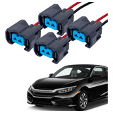 04 Plug Conector Chicote Bico Injetor Denso Civic Fit Crv